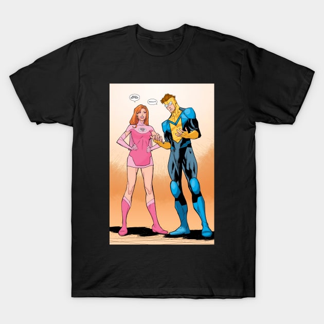 invincible atom eve T-Shirt by super villain